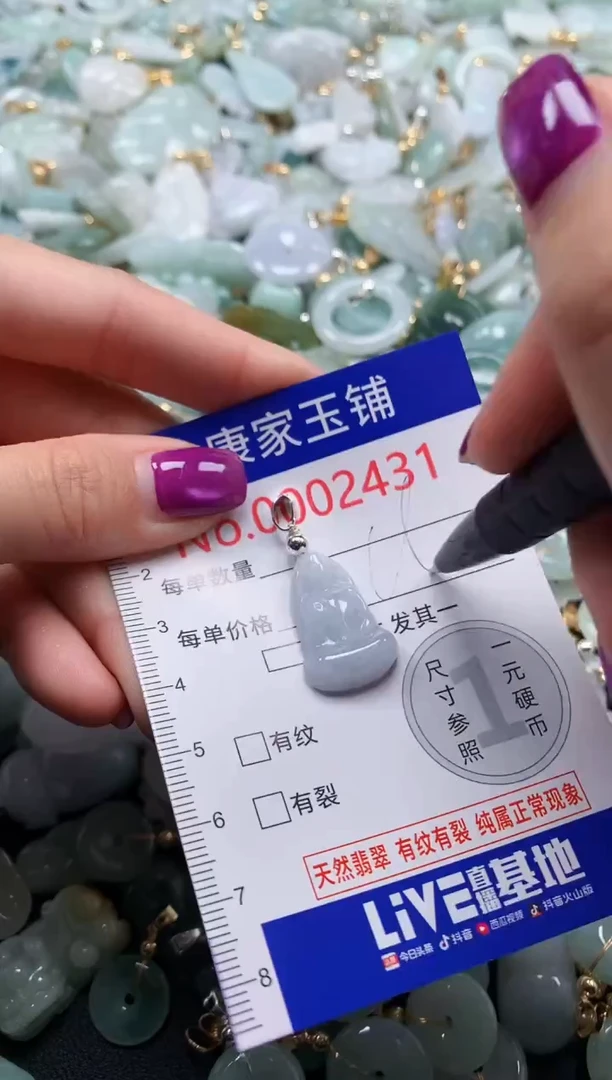 颈饰未镶嵌翡翠2431