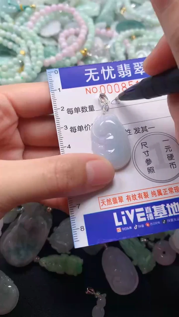 颈饰未镶嵌翡翠8519