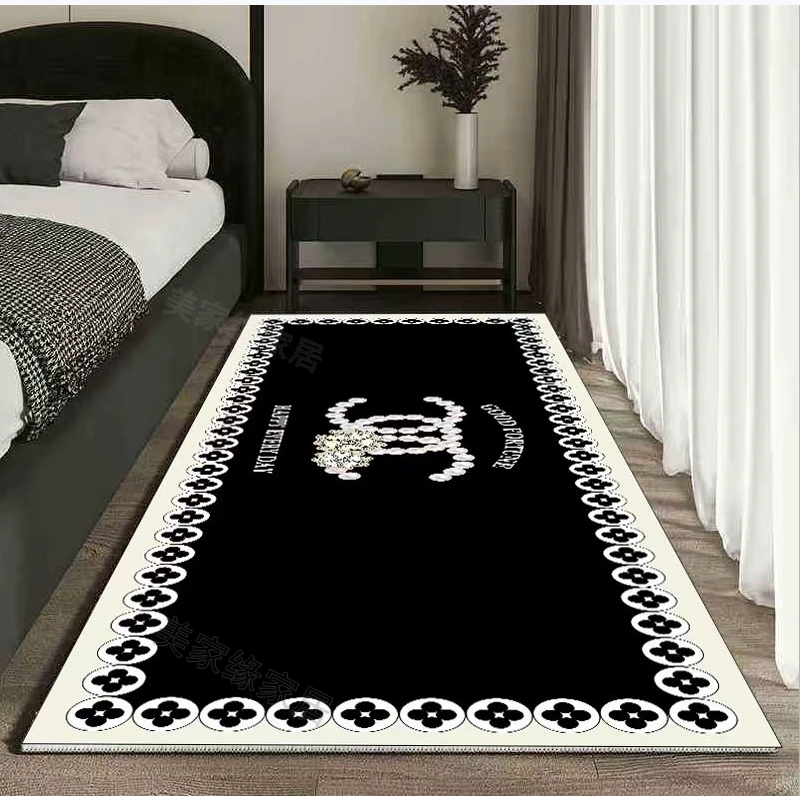 《加大尺寸床边》香乃大床边卧室阳台飘窗厨房脚垫地毯硅藻泥底垫