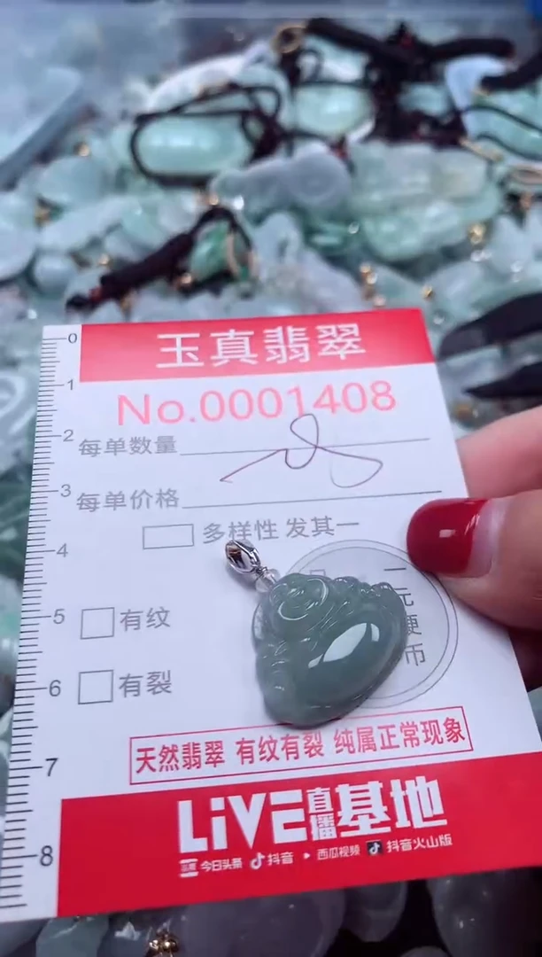 颈饰未镶嵌翡翠1408