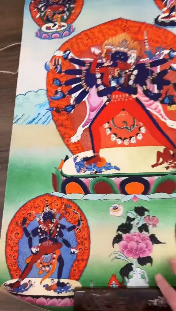 卷轴画唐卡16035