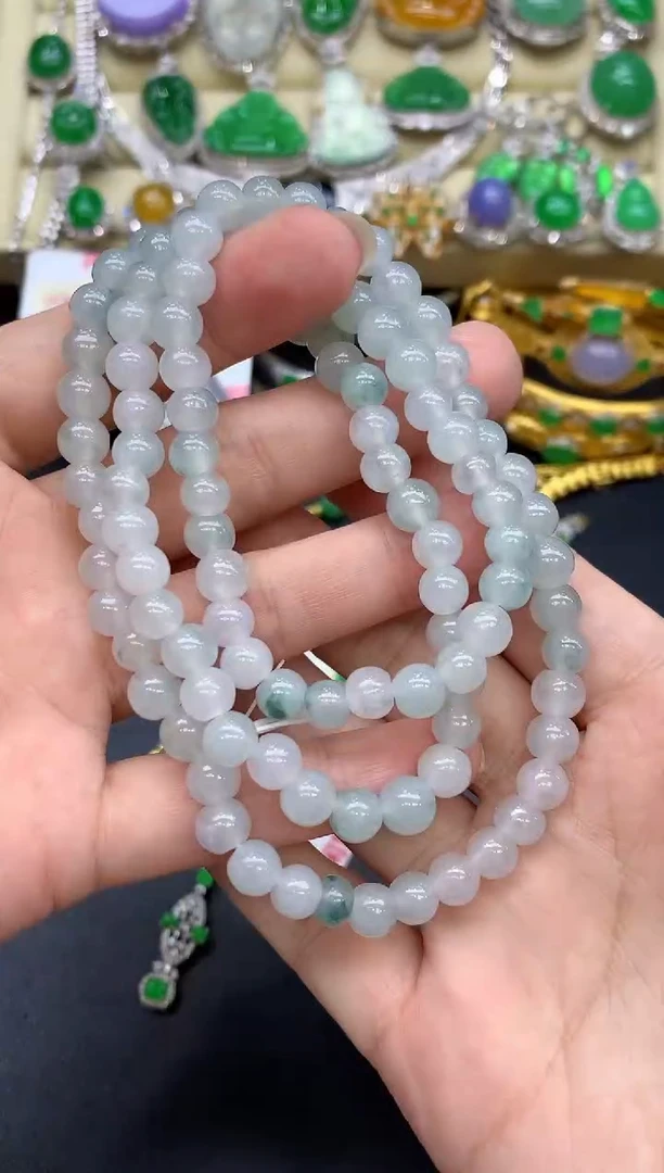 颈饰未镶嵌翡翠364-中国好珍宝