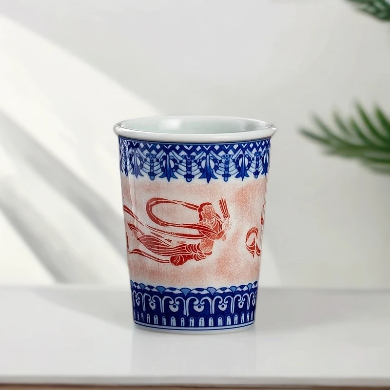 詺兮清窑 敦煌飞天可乐杯