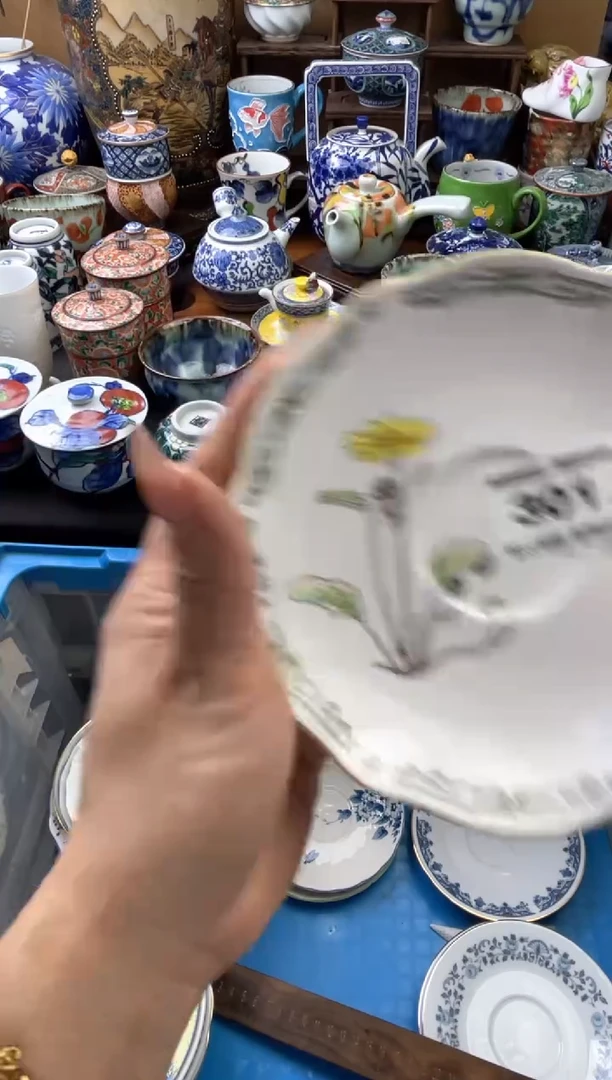 瓷片301号六六工艺品瓷器