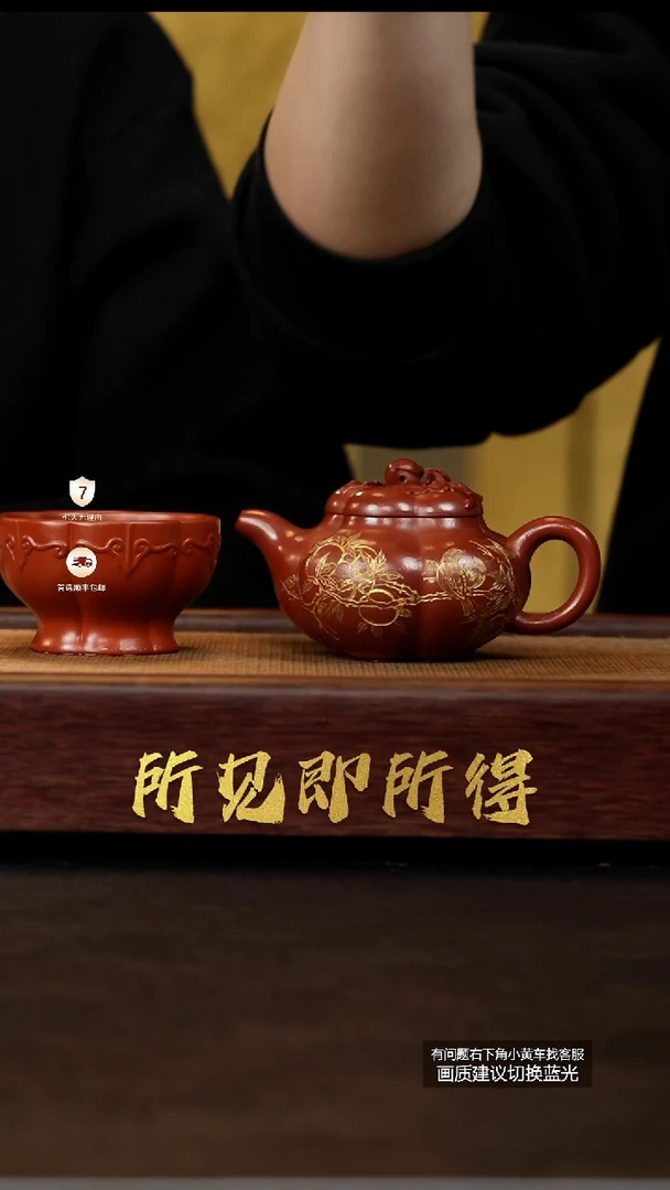 茶壶紫砂蒋工堂原矿龙脊朱砂上合桃