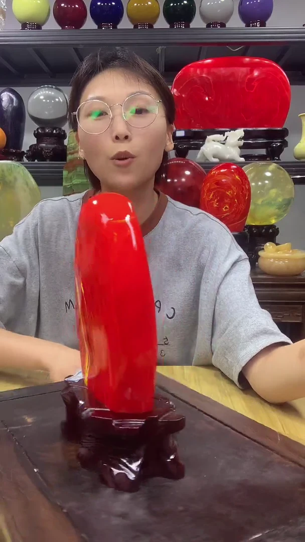 石材红红火火高档家居摆件