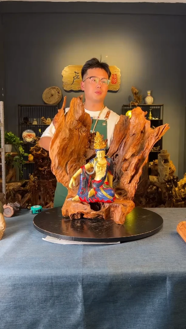 木卢师傅根艺作品（不包含人物摆件）