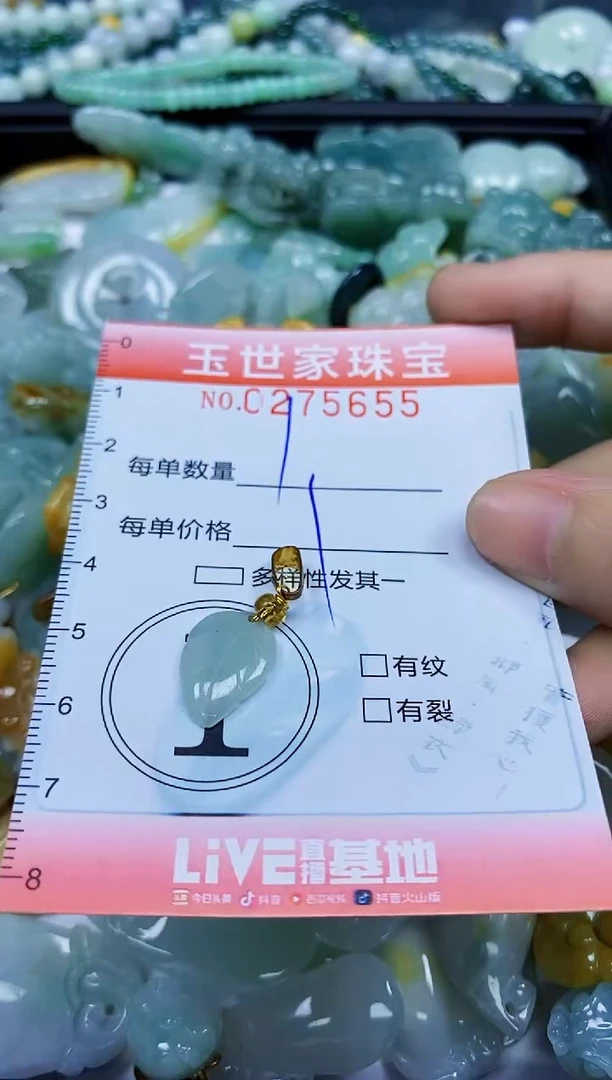 翡翠未镶嵌颈饰闪购0275655