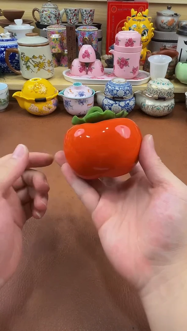 陶瓷茶具摆件旅行套组