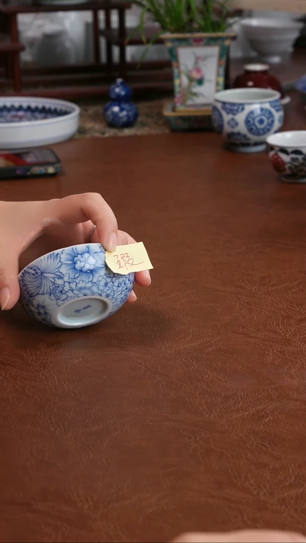 景德镇高端茶器墨奈手绘陶瓷茶具