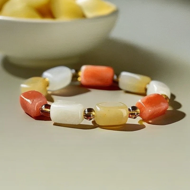 时尚 百搭 多福多宝 多宝石手串 送礼套装-YQ-2B