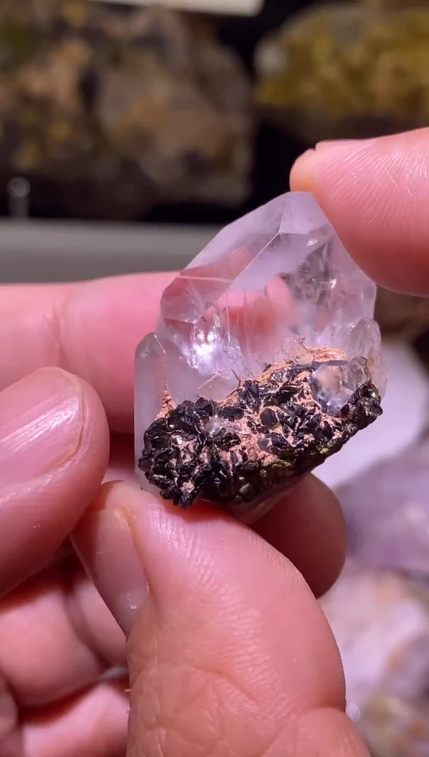 未镶嵌珠宝半成品水晶96号四川美姑超七花园水晶