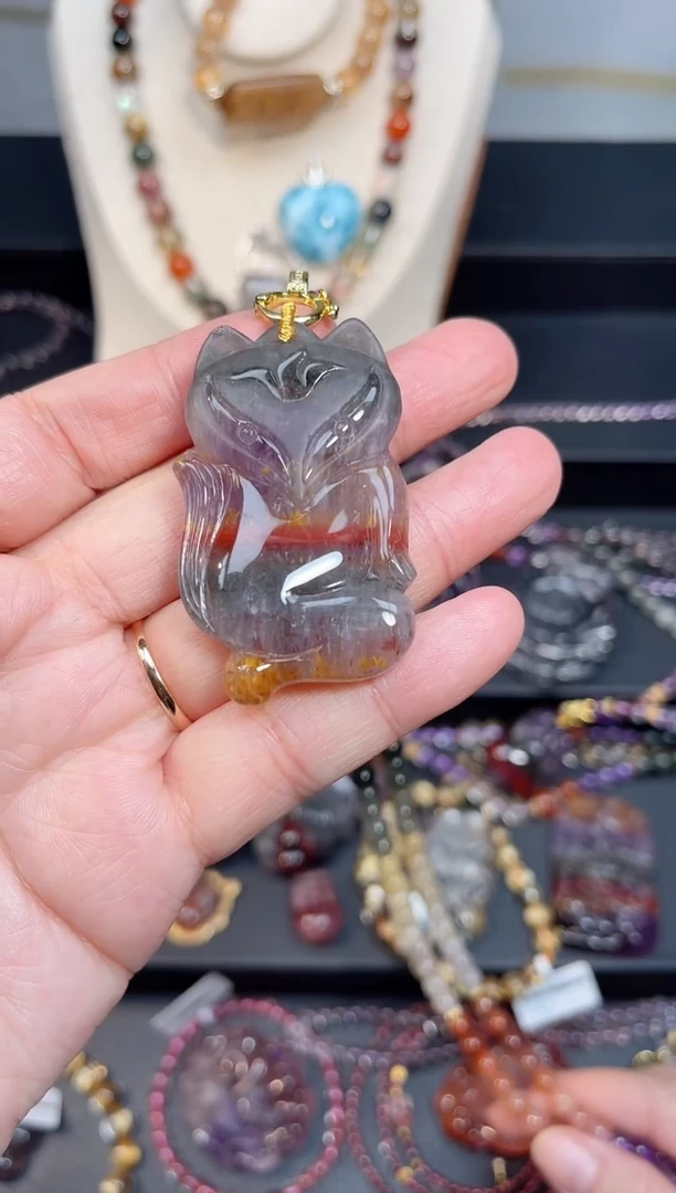 未镶嵌颈饰水晶【百晶灵儿】定制款