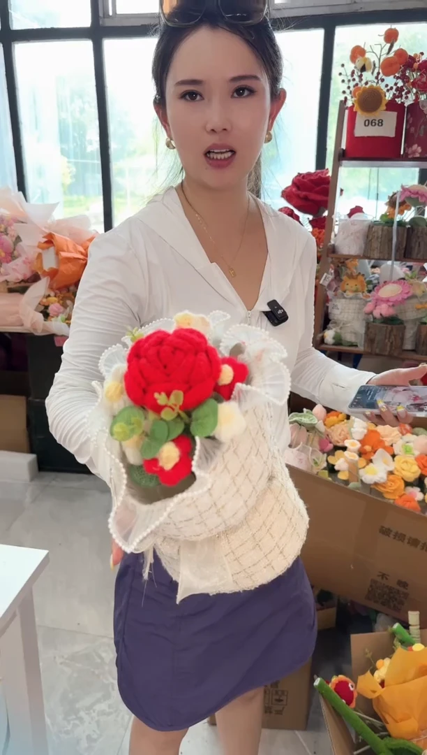 非遗手工定制花束，孤品清仓！！