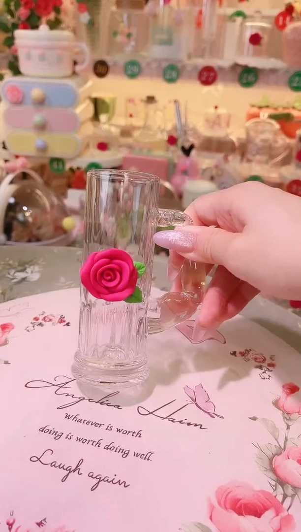 其他品质好发货快放心拍！玫瑰花口杯