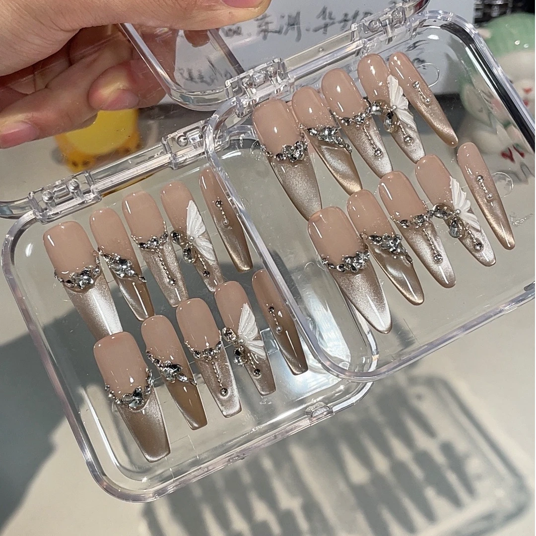 【蝶儿飞】纯手工穿戴甲