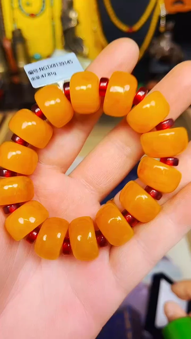 【闪购商品】蜜蜡手链未镶嵌精品精品 独具匠心