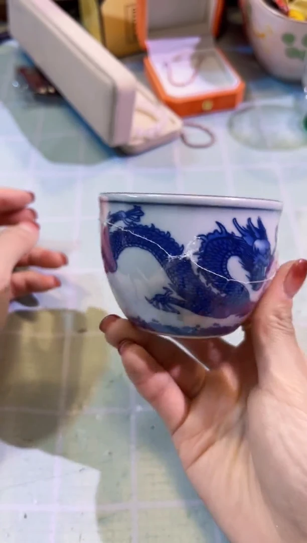 【闪购商品】瓷片陶茶666文玩周边多人