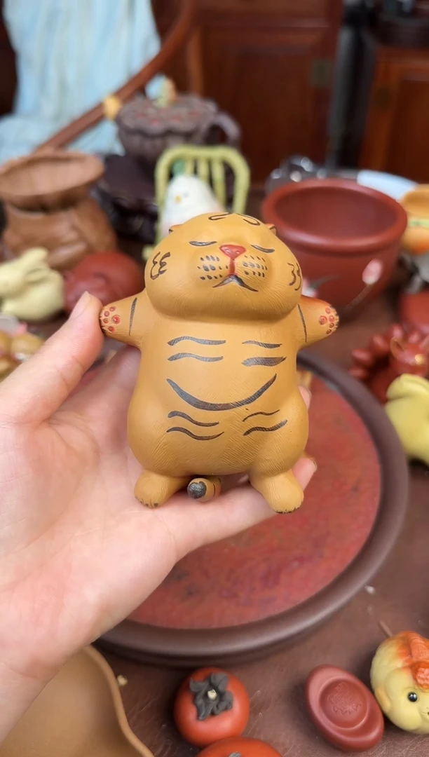 紫砂茶宠紫砂大虎
