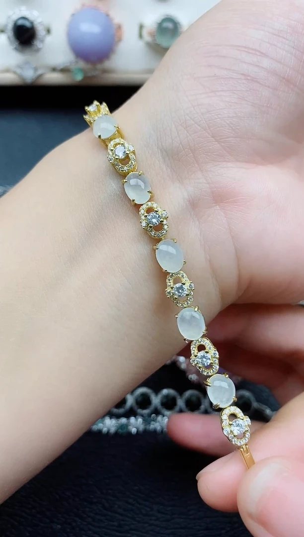 【闪购商品】翡翠戒指银S925镶嵌111111