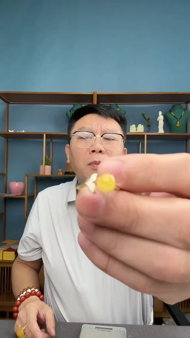 裸石琥珀未镶嵌微瑕介意勿拍26