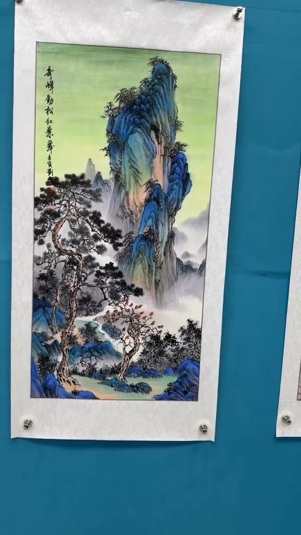 国画瀚美艺术刘武手绘-国画17