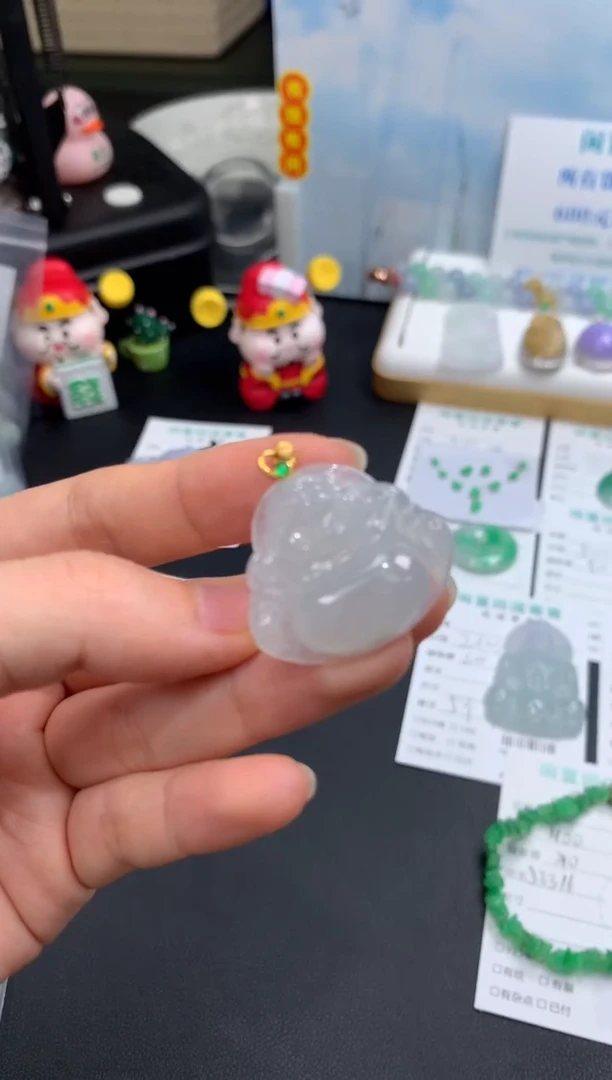 定制翡翠18K金镶嵌模式推广期48小时鉴赏期