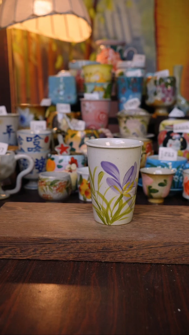 摆件泥垚手作 景德镇手工手绘器物