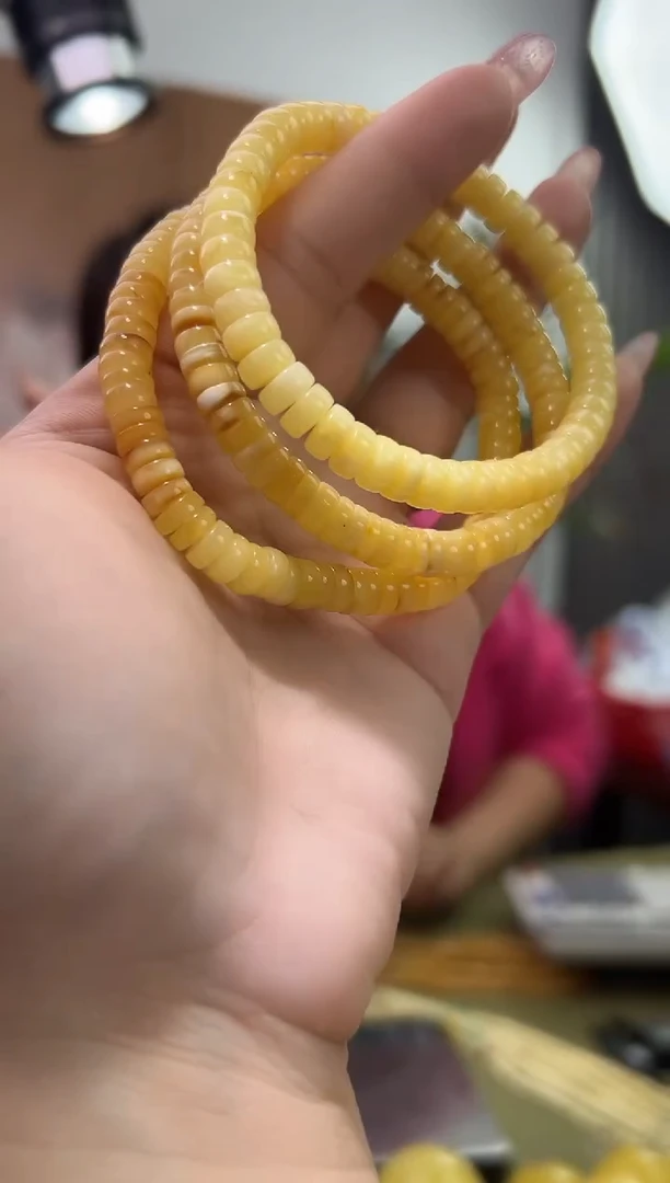 裸石琥珀未镶嵌琥珀蜜蜡手串多样性发一条