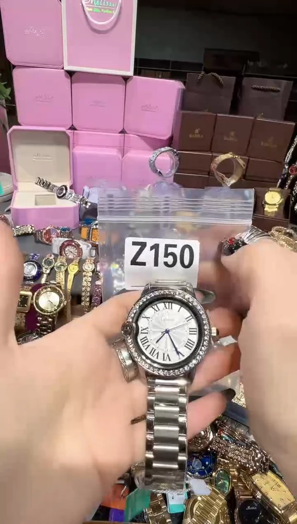 石英机芯不锈钢不锈钢直播定闪专用