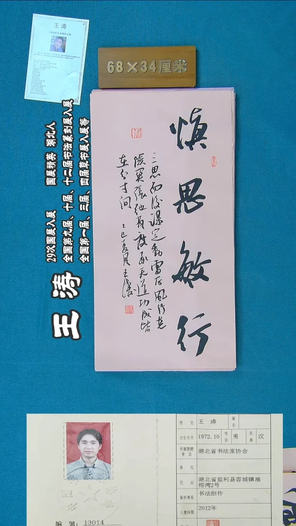 书法65a王涛书法作品