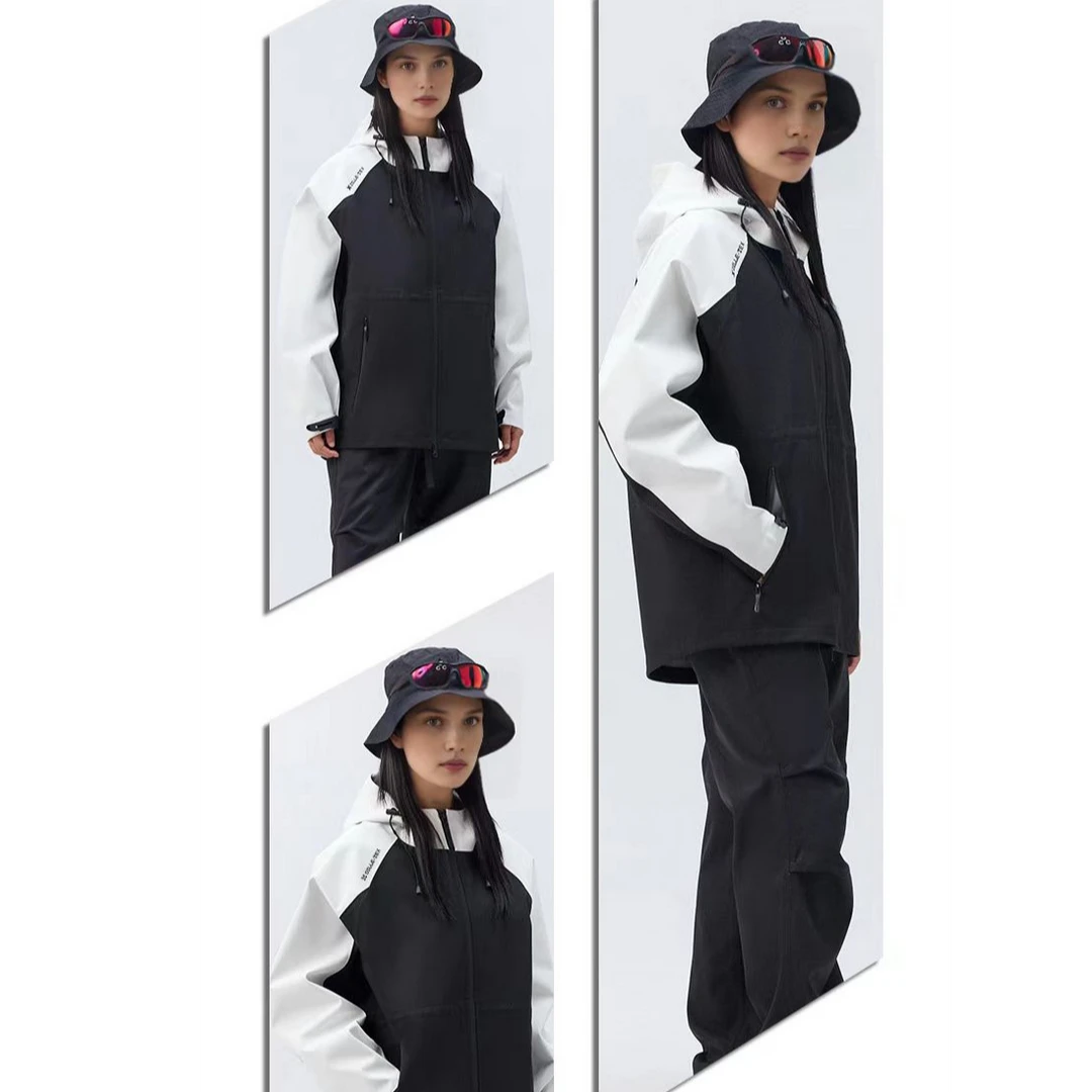 【李李专属】男女同款撞色冲锋王