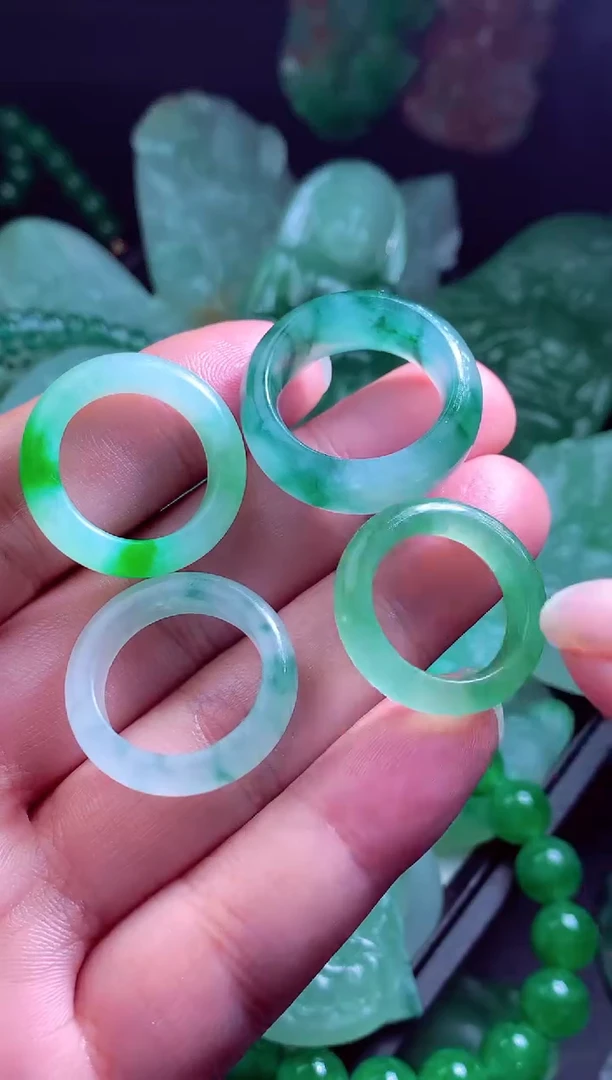 定制翡翠未镶嵌邵*#翡翠毛货定制