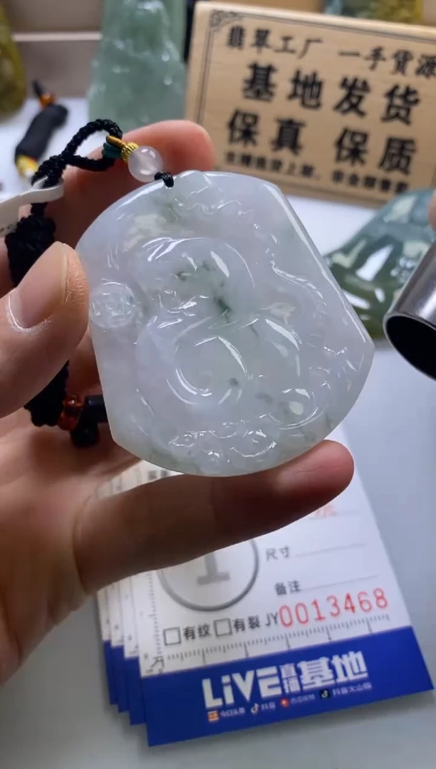颈饰未镶嵌翡翠b**m