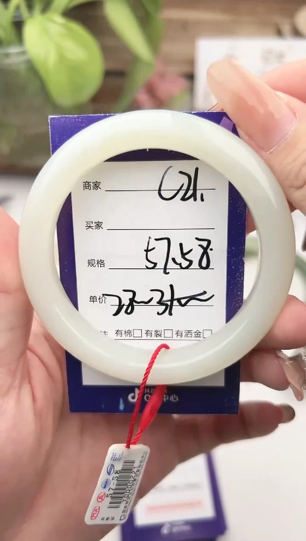 未镶嵌手镯和田玉微色差C21