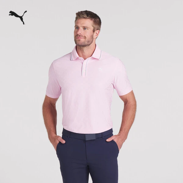 PUMA/彪马男士高尔夫AP联名速干高弹力舒适透气短袖  630179