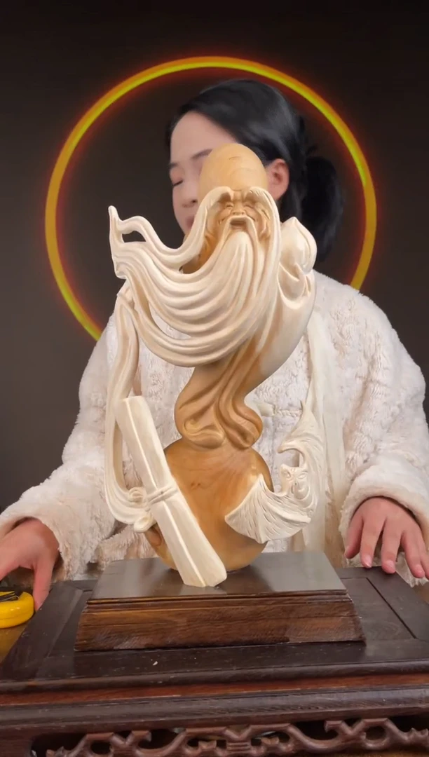 柏木（崖柏）手工摆件,先抢先得! 编号:174