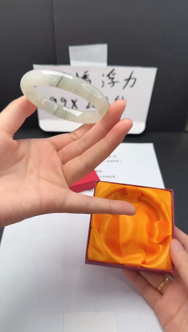 石英质玉手镯未镶嵌18*53-54