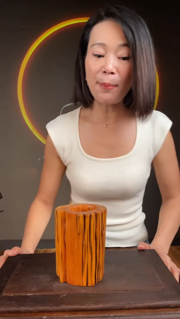 柏木（崖柏）手工摆件,先抢先得! 编号:122