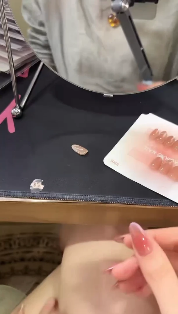 无非金属【素雅法式】（跨越S）原创穿戴甲