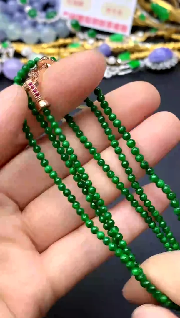 颈饰未镶嵌翡翠118-中国好珍宝