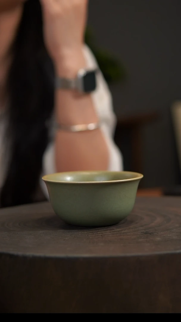 杯子鸡缸杯 汝州原产地  原矿老釉