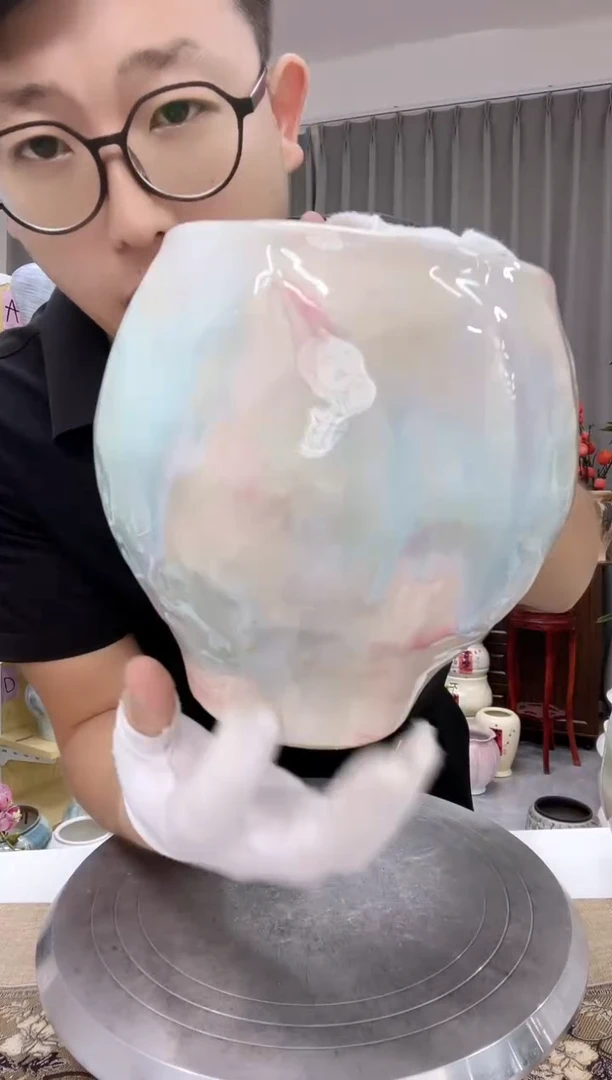 7.6直链接陶瓷花盆播