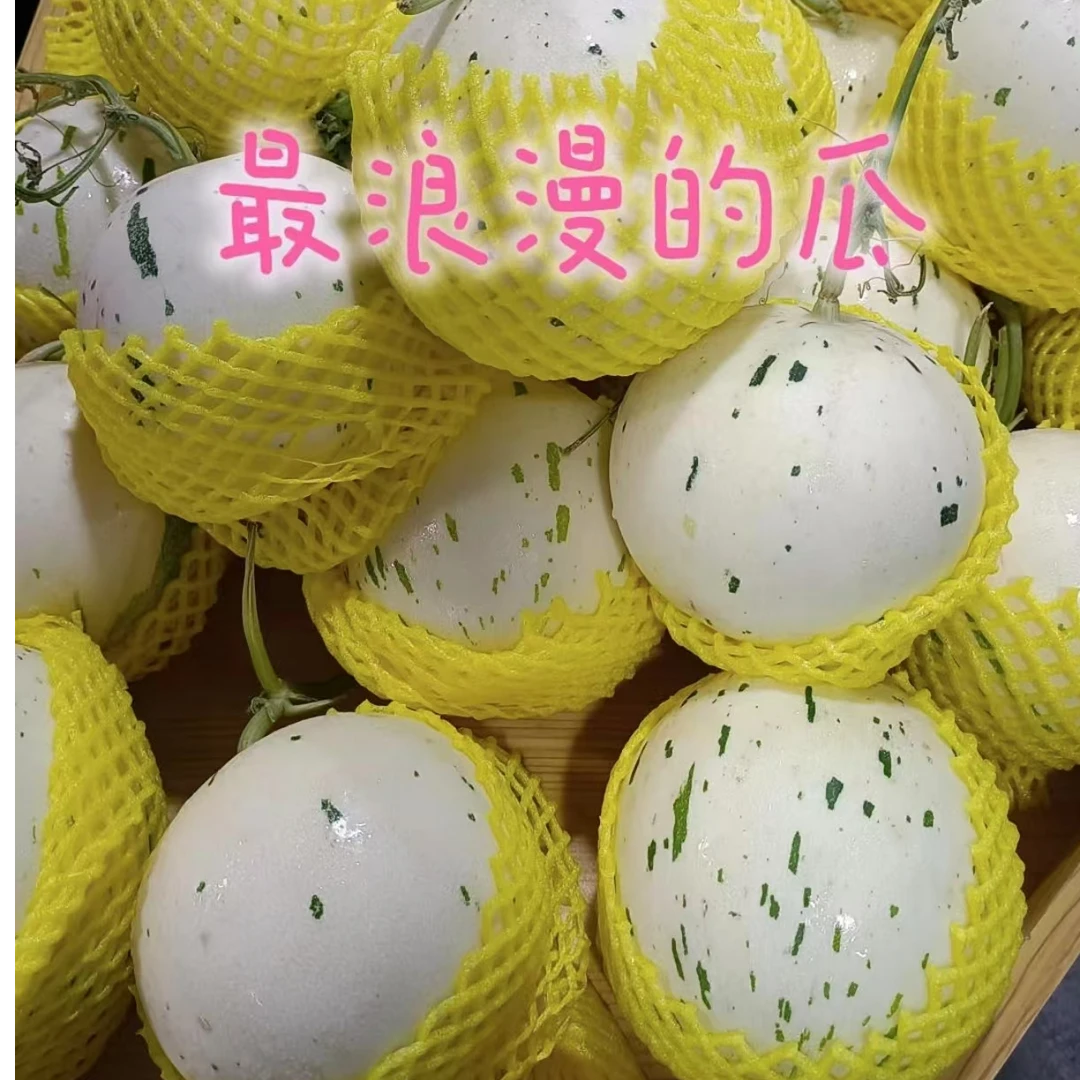 3/5颗【流星蜜露甜瓜】软糯细腻，水嫩多汁，甜而不腻