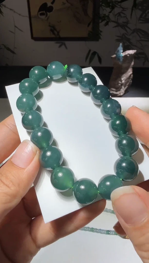 未镶嵌手串翡翠手串