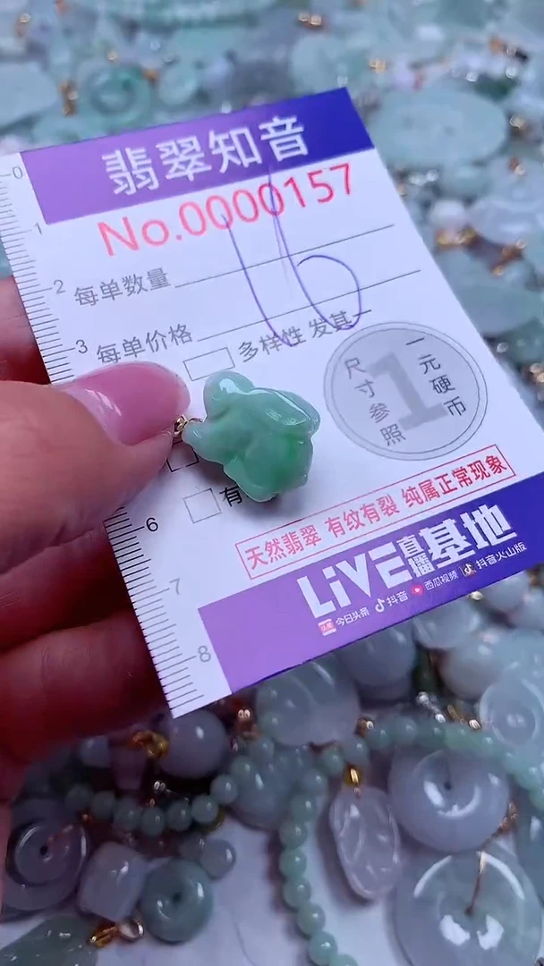 吊坠(不含链)未镶嵌翡翠157