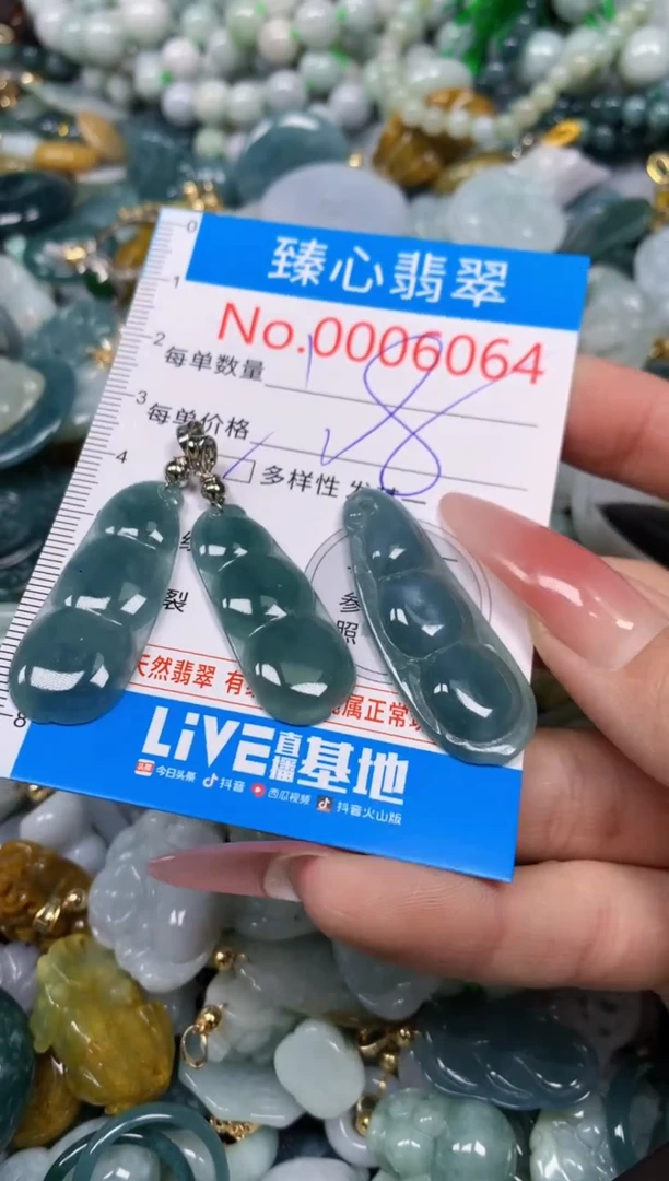【闪购商品】翡翠颈饰未镶嵌含绳0006064
