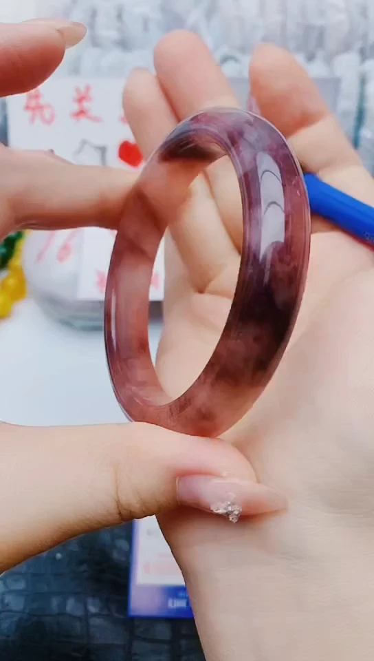 未镶嵌手镯石英质玉y68+60-61