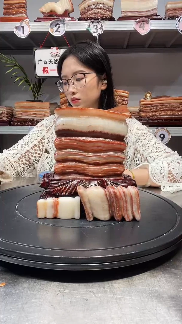 石材天然石材柳州猪肉石14-19-6.5