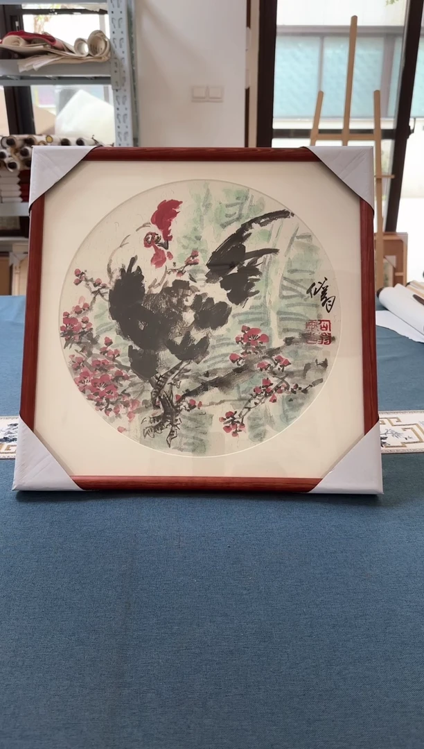 国画岸*湖毛翔先老师国画作品